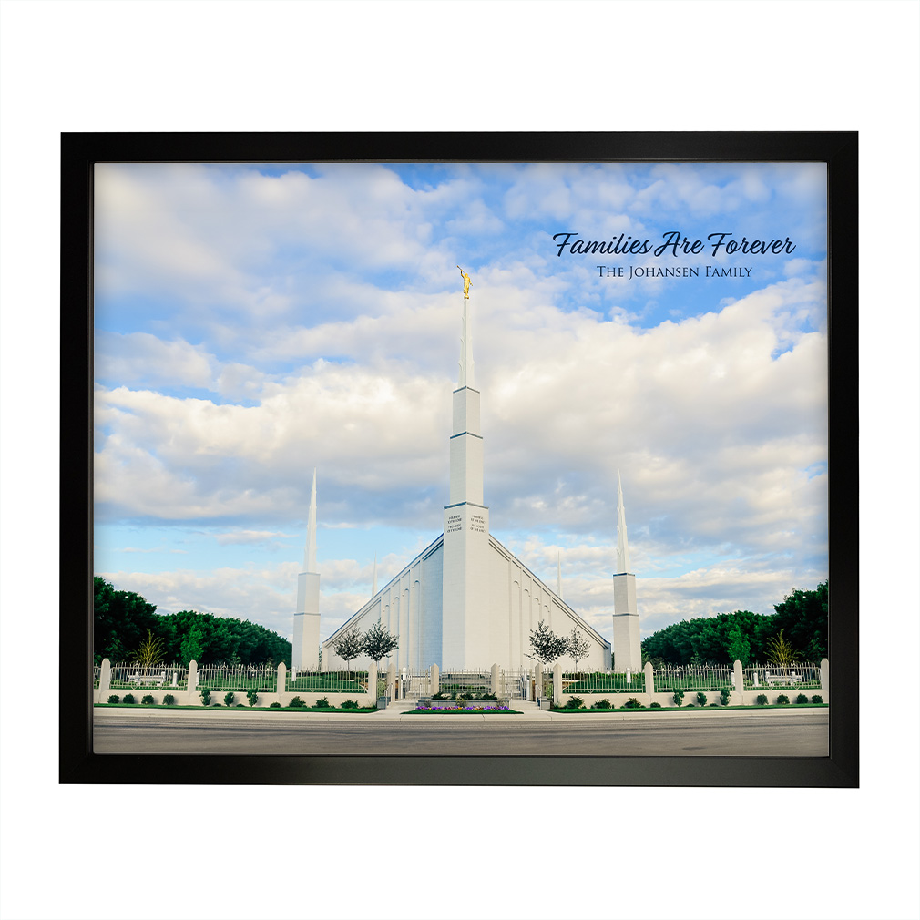 Boise Temple - Clear Day - LDP-ART-BOISE-CLEAR-DAY