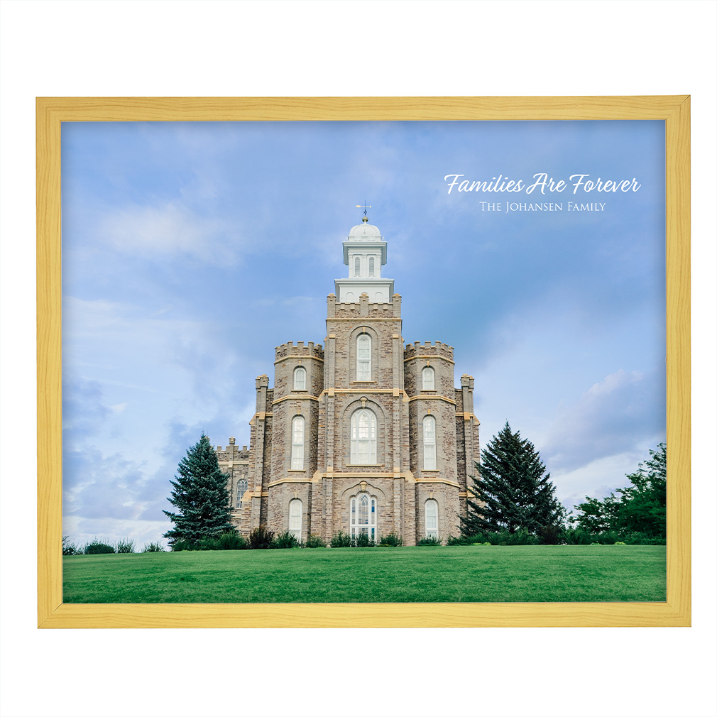 Logan Temple - Blue Sky - LDP-ART-LOGAN-BLUE-SKY