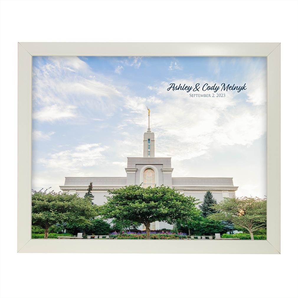Mount Timpanogos Temple - Clear Day - LDP-ART-MTTIMP-CLEAR-DAY