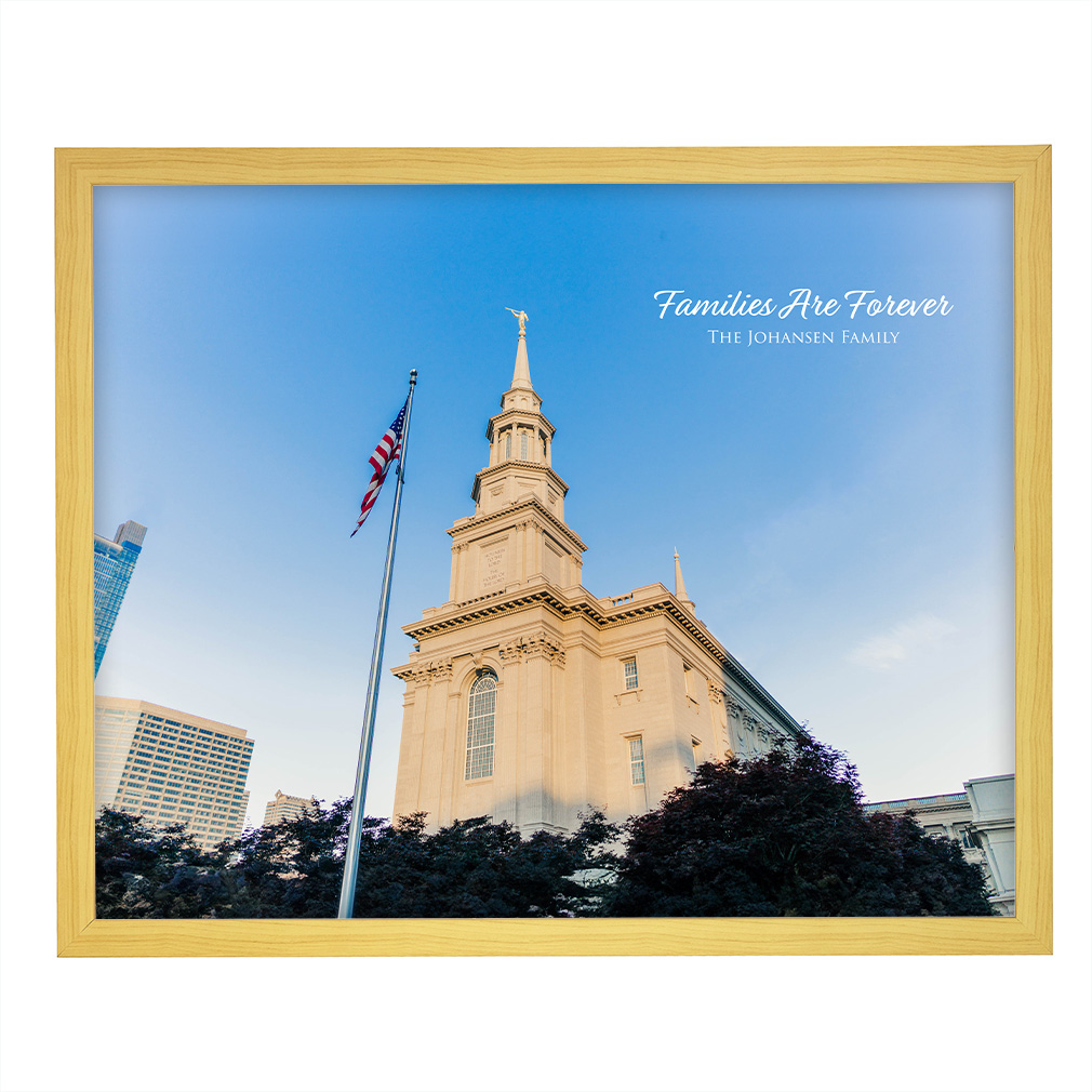 Philadelphia Temple - Blue Sky - LDP-ART-PHIL-BLSKY