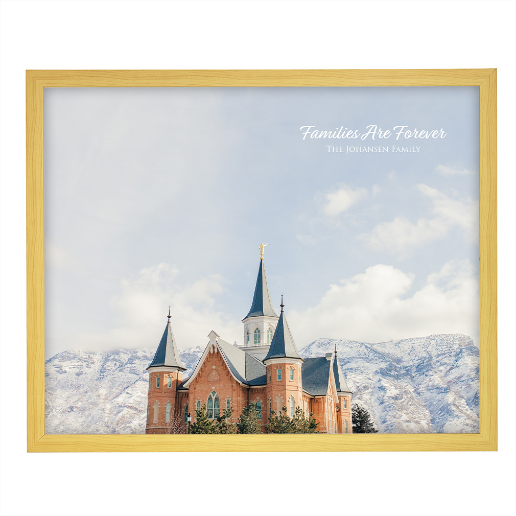 Provo City Center Temple - Snowy Mountain - LDP-ART-PCC-SNOWY-MOUNTAIN