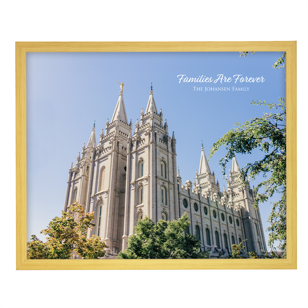 Salt Lake City Temple - Summer Day - LDP-ART-SLC-SUMMER-DAY