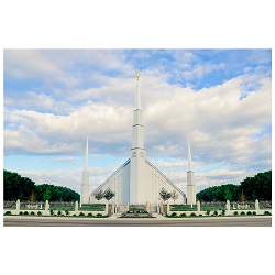 Boise Temple - Clear Day