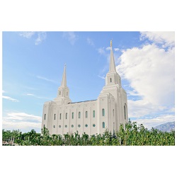 Brigham City Temple - Clear Day