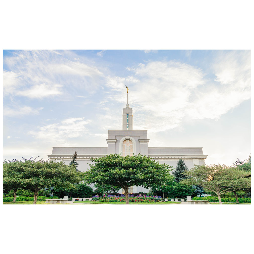 Mount Timpanogos Temple - Clear Day - LDP-ART-MTTIMP-CLEAR-DAY