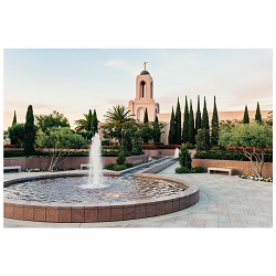 Newport Beach Temple - Fountain