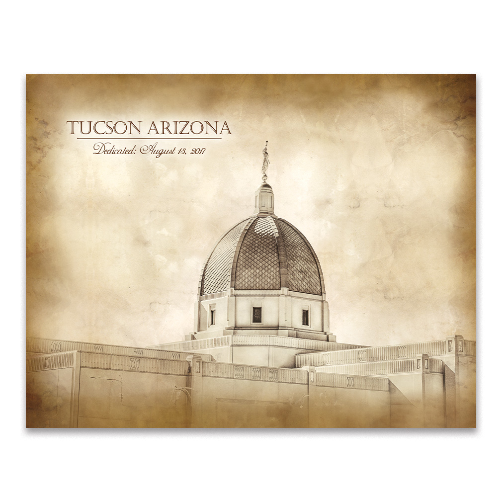 Tucson Temple - Vintage - LDP-VTA-TCS