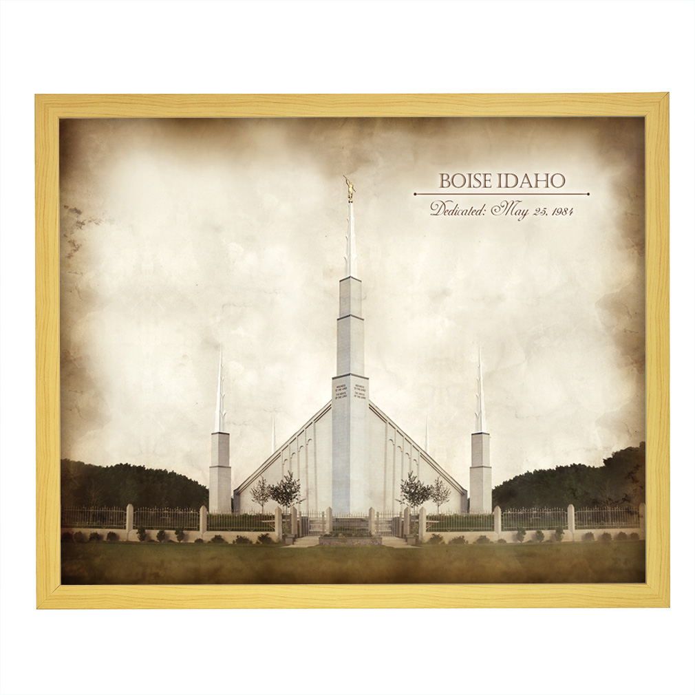 Boise Temple - Vintage - LDP-VTA-BOI