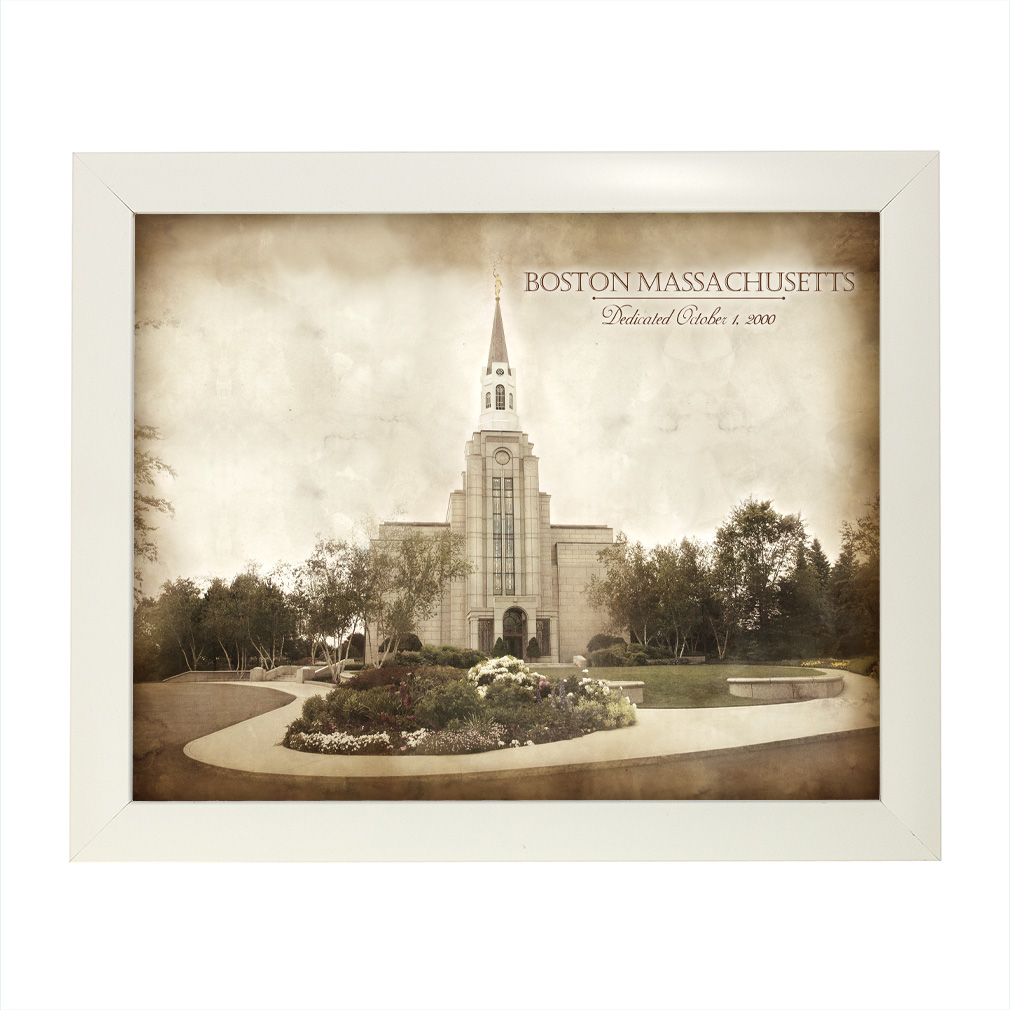 Boston Temple - Vintage - LDP-VTA-BOS