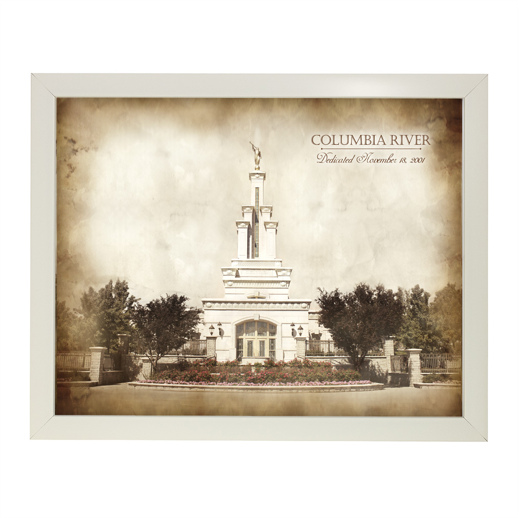 Columbia River Temple - Vintage - LDP-VTA-COLRIV