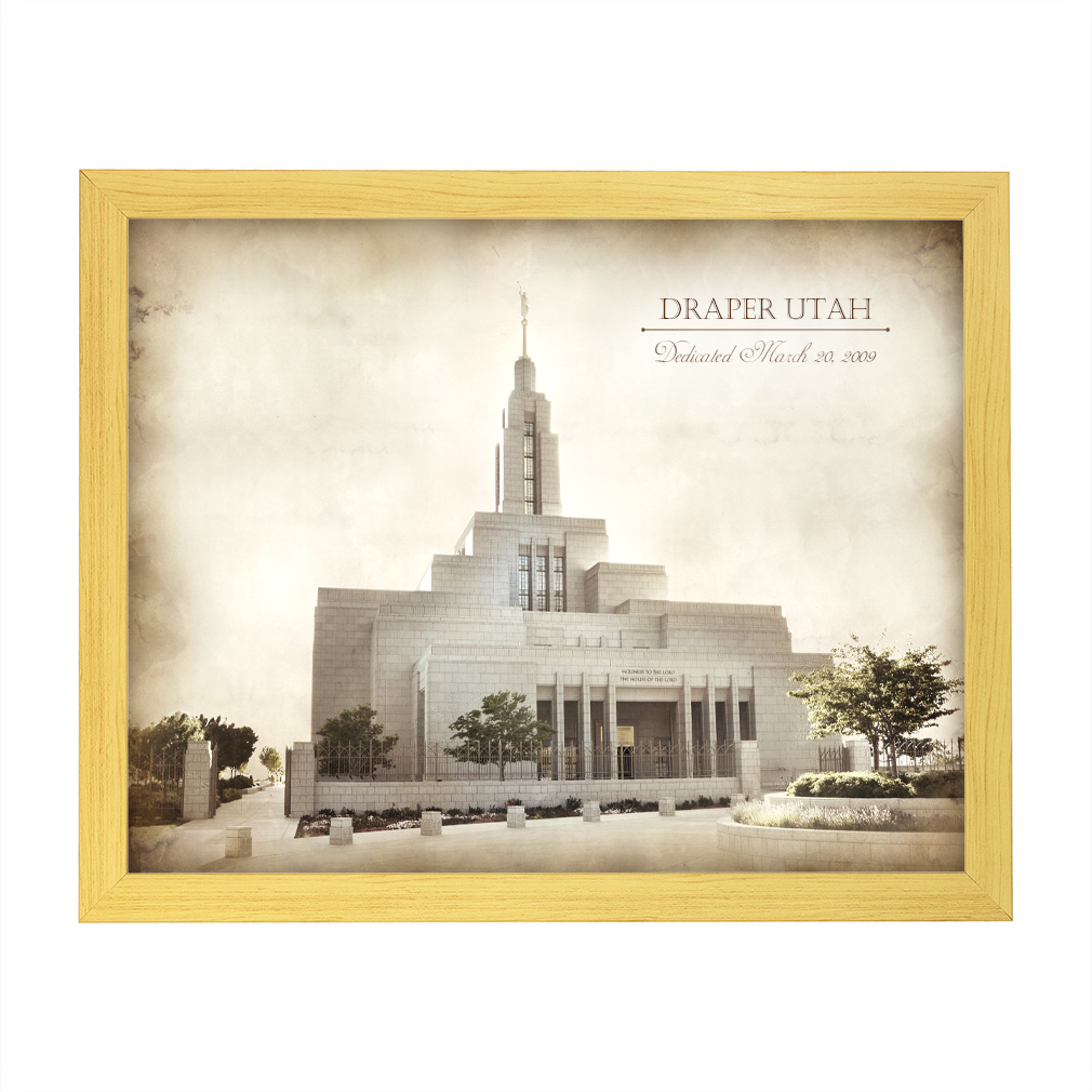 Draper Temple - Vintage - LDP-VTA-DRPR