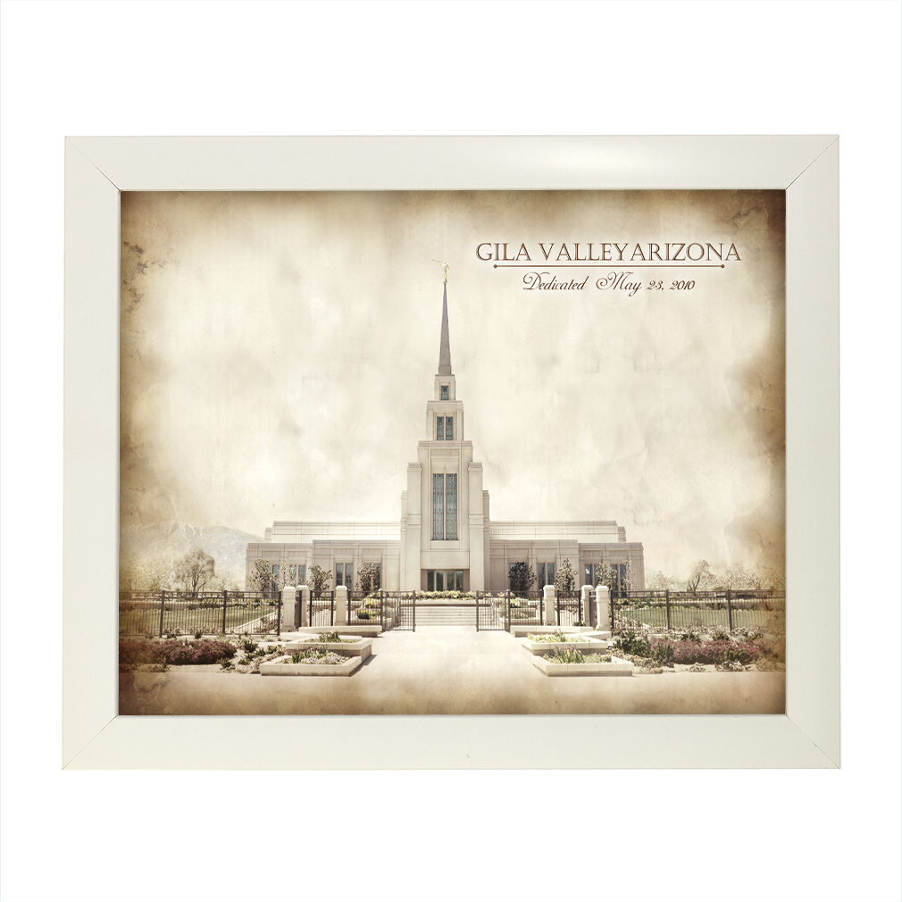 Gila Valley Temple - Vintage - LDP-VTA-GILA