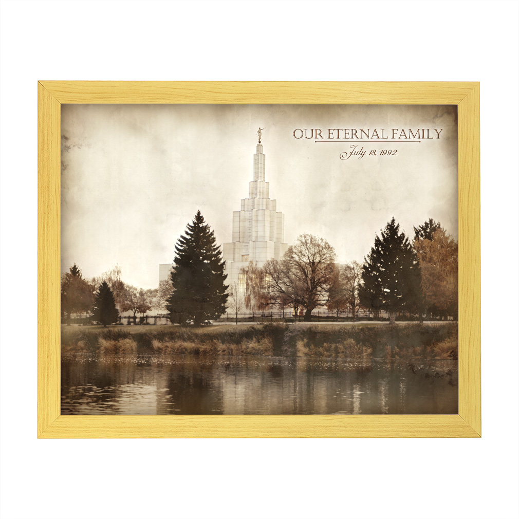 Idaho Falls Temple - Vintage - LDP-VTA-IDFAL