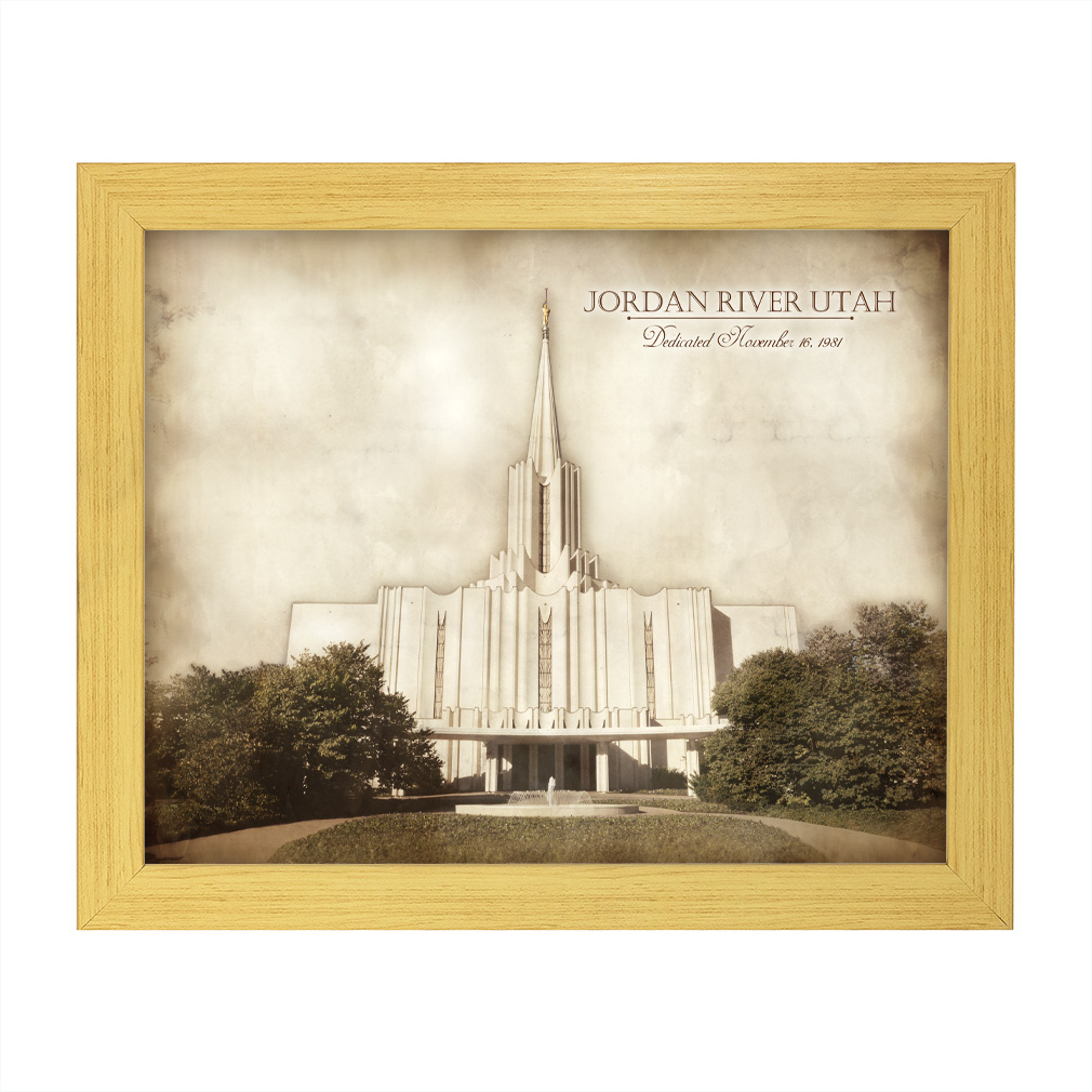 Jordan River Temple - Vintage - LDP-VTA-JOR