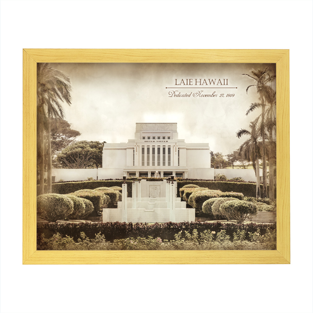Laie Temple - Vintage - LDP-VTA-LAIE