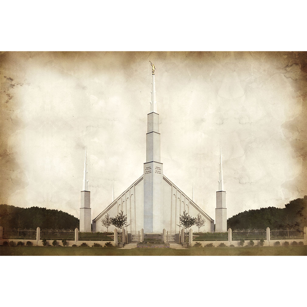 Boise Temple - Vintage - LDP-VTA-BOI