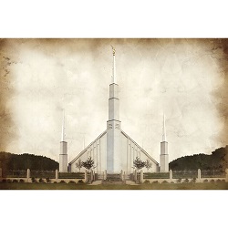 Boise Temple - Vintage