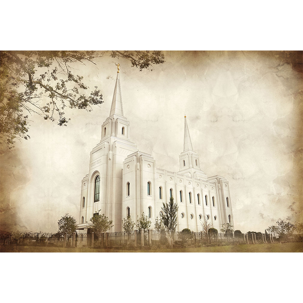Brigham City Temple - Vintage - LDP-VTA-BRGM