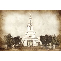 Columbia River Temple - Vintage
