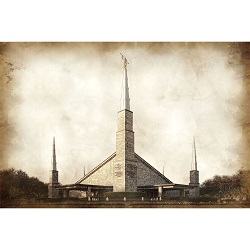 Dallas Temple - Vintage 