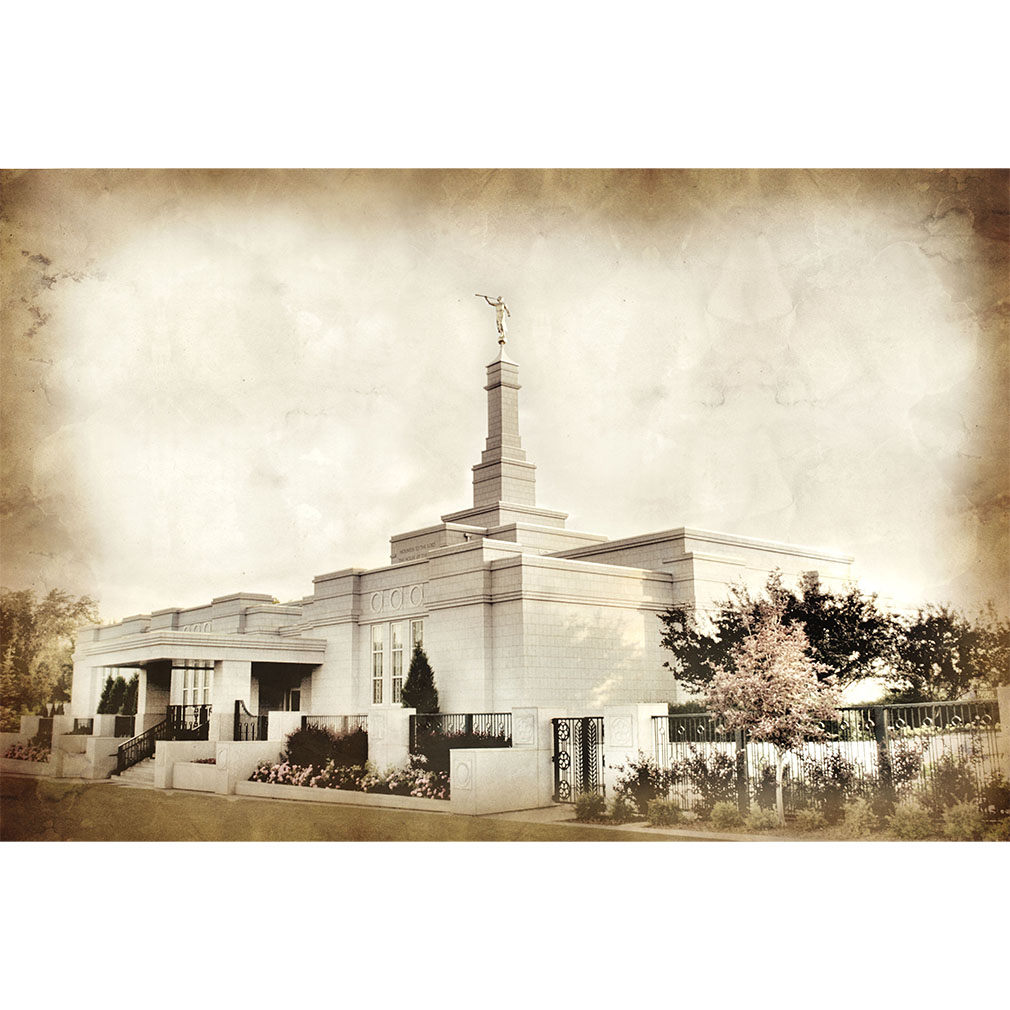 Edmonton Temple - Vintage - LDP-VTA-EDM
