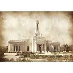 Indianapolis Temple - Vintage 