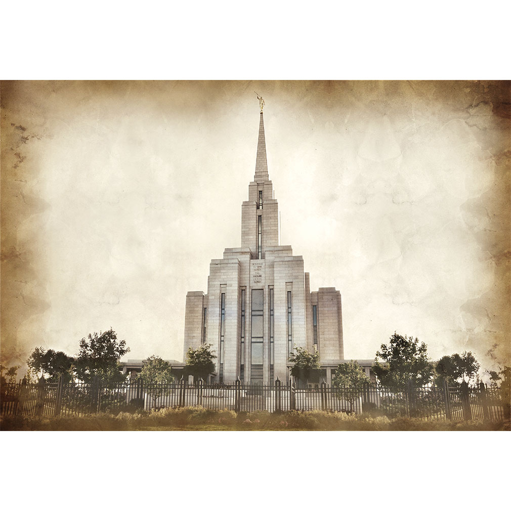 Oquirrh Mountain Temple - Vintage - LDP-VTA-OQRH