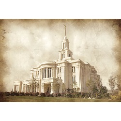 Payson Temple - Vintage 