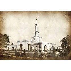 Sacramento Temple - Vintage 
