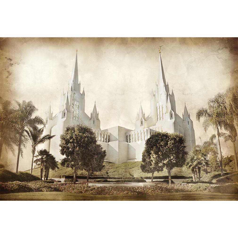 San Diego Temple - Vintage - LDP-VTA-SDIEGO