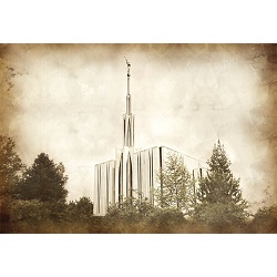 Seattle Temple - Vintage 
