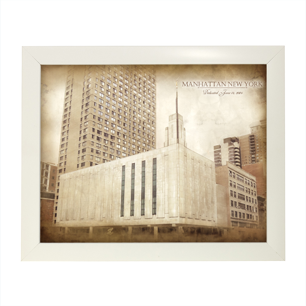 Manhattan NY Temple - Vintage - LDP-VTA-NYC