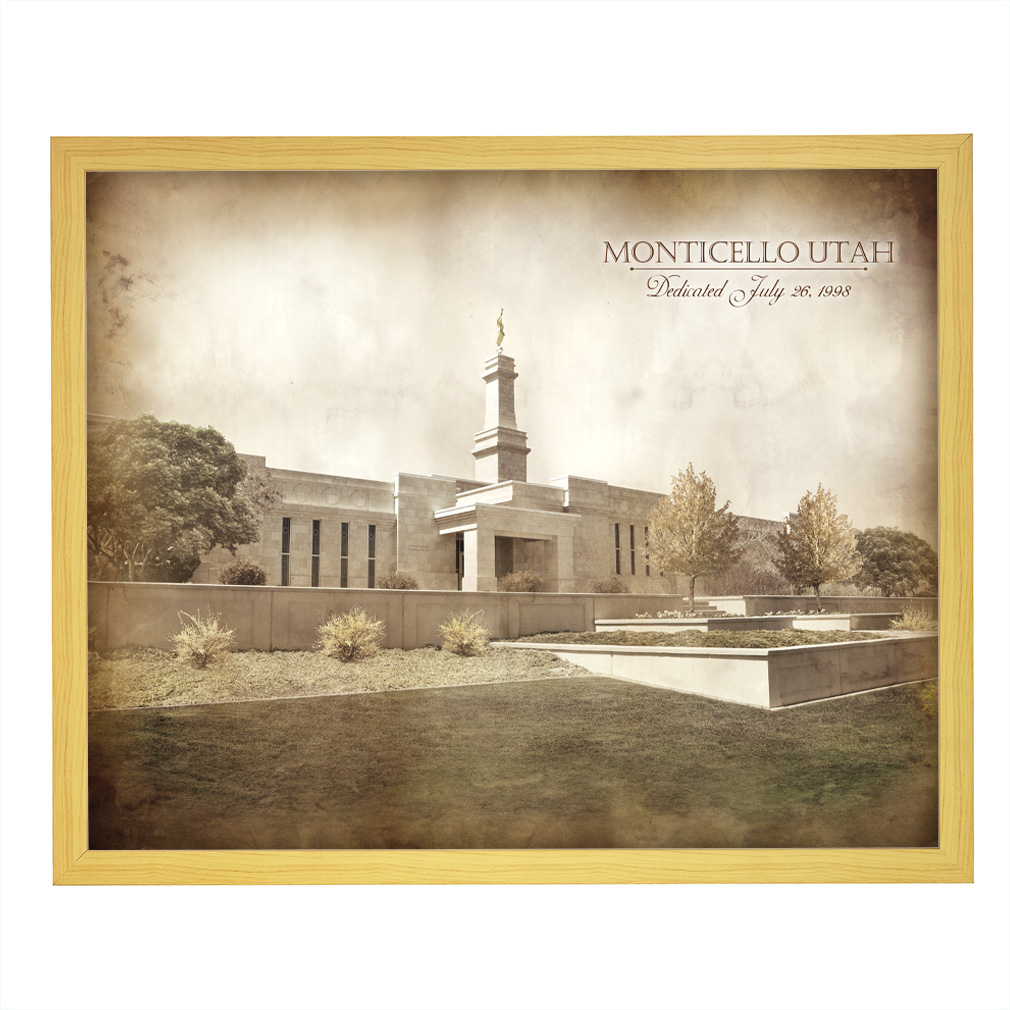 Monticello Temple - Vintage - LDP-VTA-MTCEL