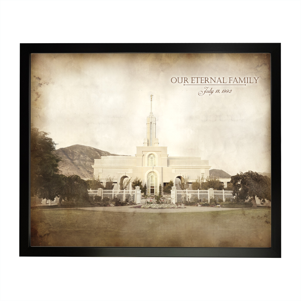 Mount Timpanogos Temple - Vintage - LDP-VTA-MTTIMP