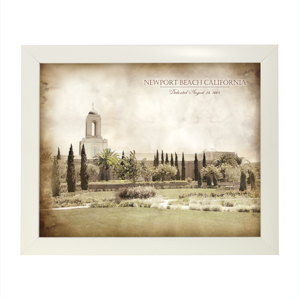 Newport Beach Temple - Vintage - LDP-VTA-NWPT