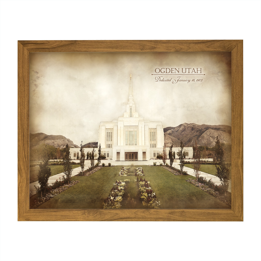 Ogden Temple - Vintage - LDP-VTA-OGD