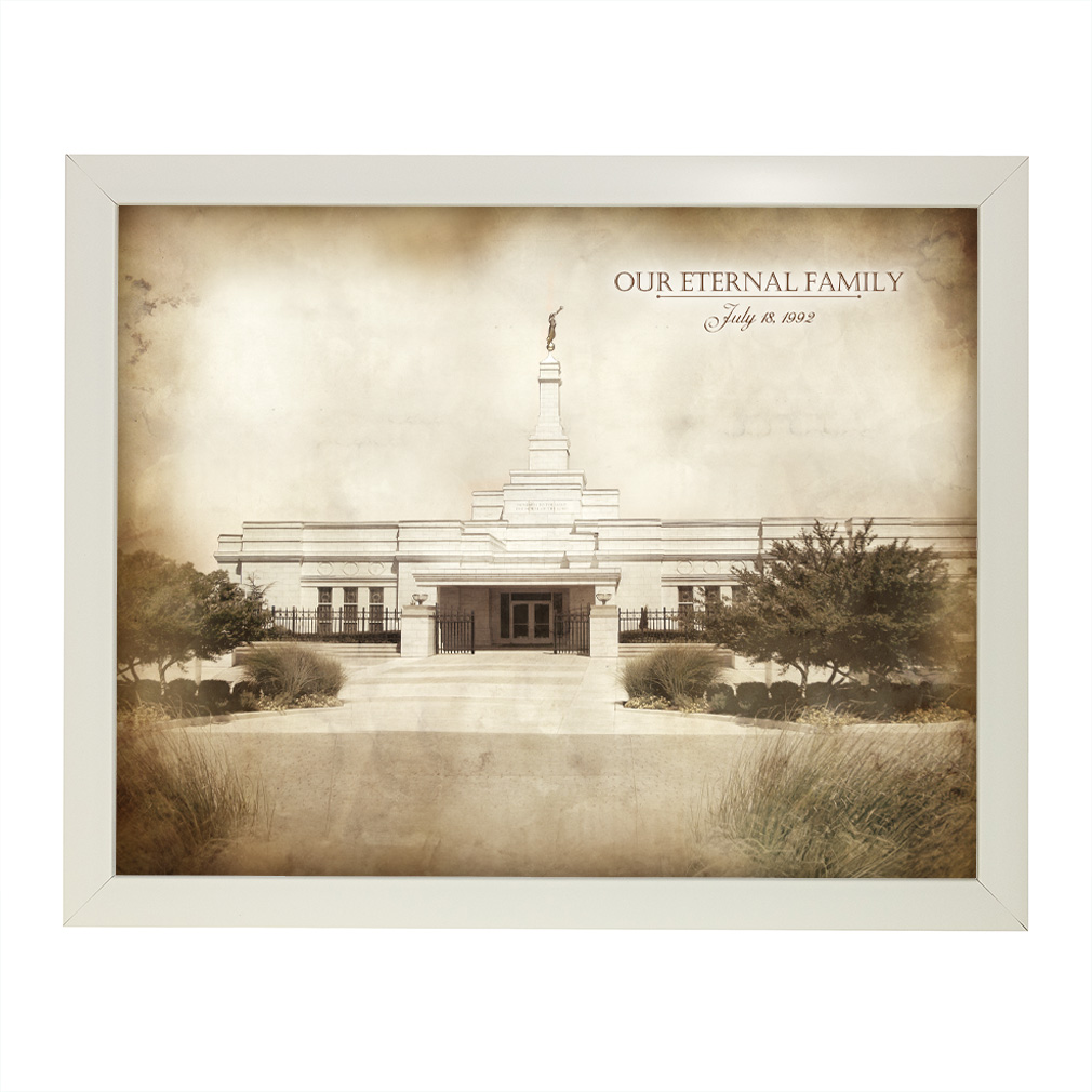 Oklahoma City Temple - Vintage - LDP-VTA-OK