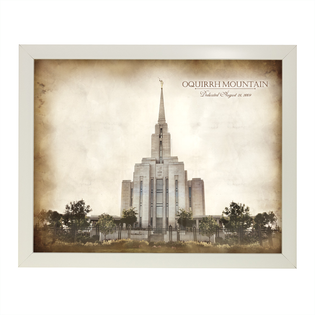 Oquirrh Mountain Temple - Vintage - LDP-VTA-OQRH