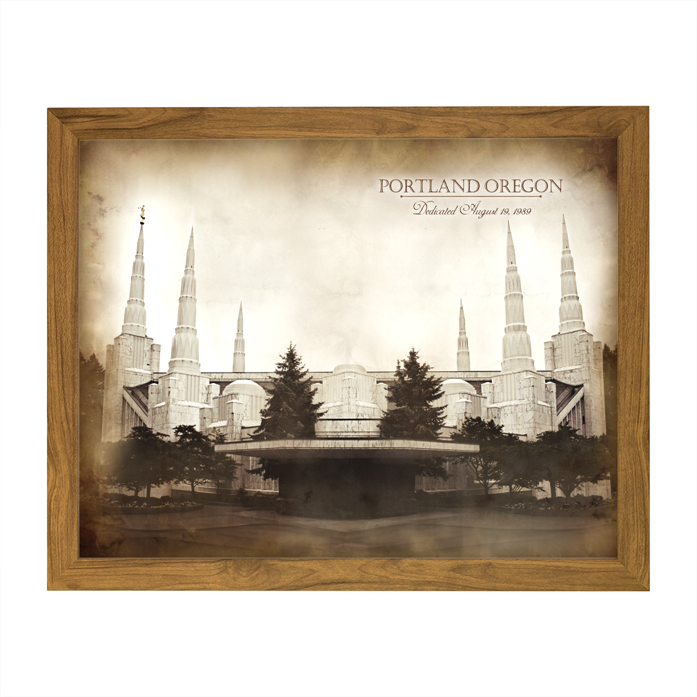 Portland Temple - Vintage - LDP-VTA-PORT