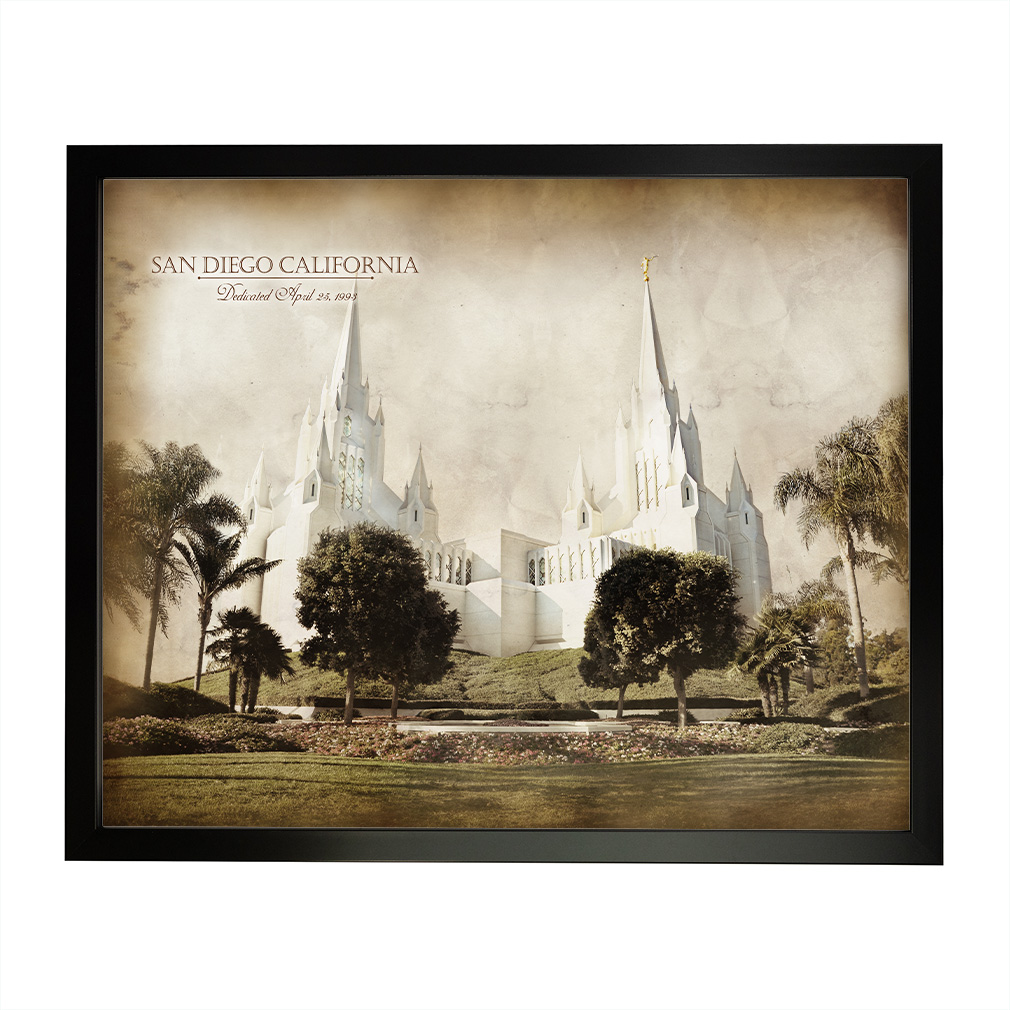 San Diego Temple - Vintage - LDP-VTA-SDIEGO