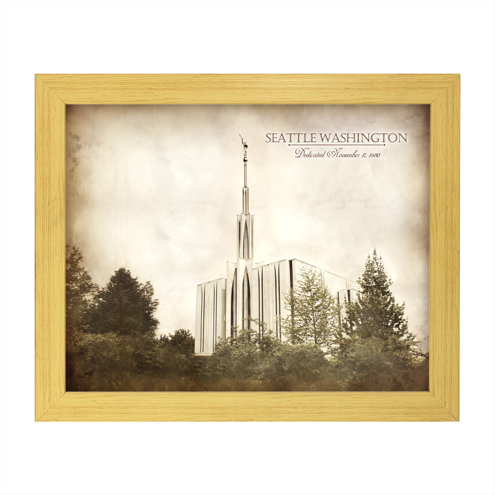 Seattle Temple - Vintage - LDP-VTA-SEA