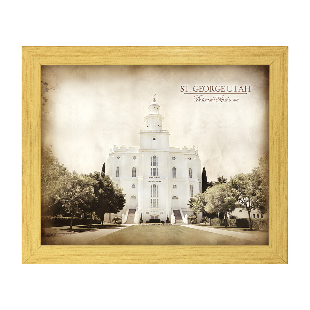 St. George Temple - Vintage - LDP-VTA-STGEO