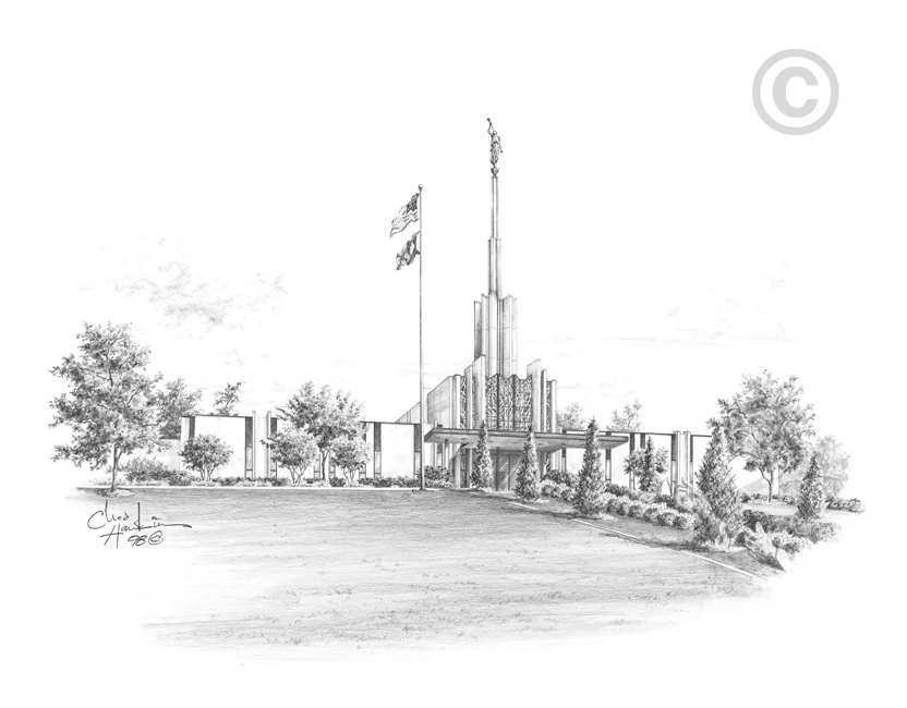 Atlanta Georgia Temple - Sketch - CH-SKETCH-ATLANTA