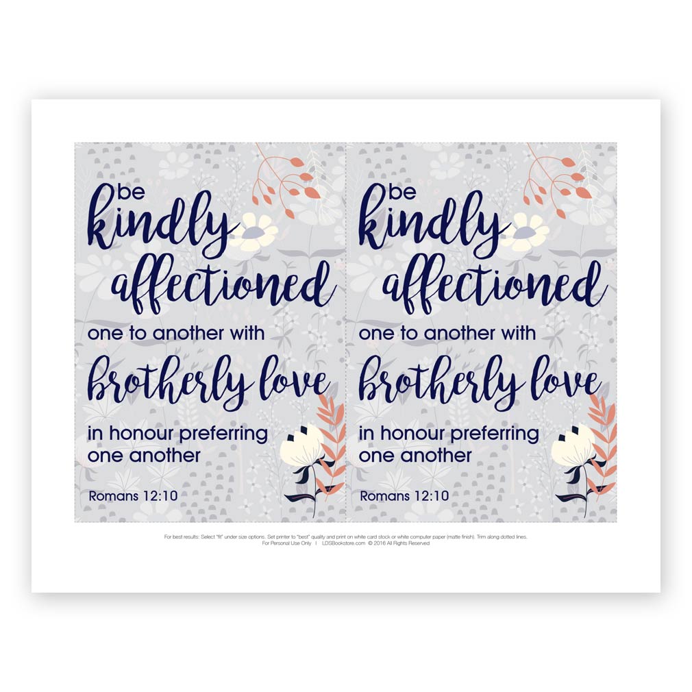 Romans 12:10 - Digital Download - LDPD-PBLAUGLVT