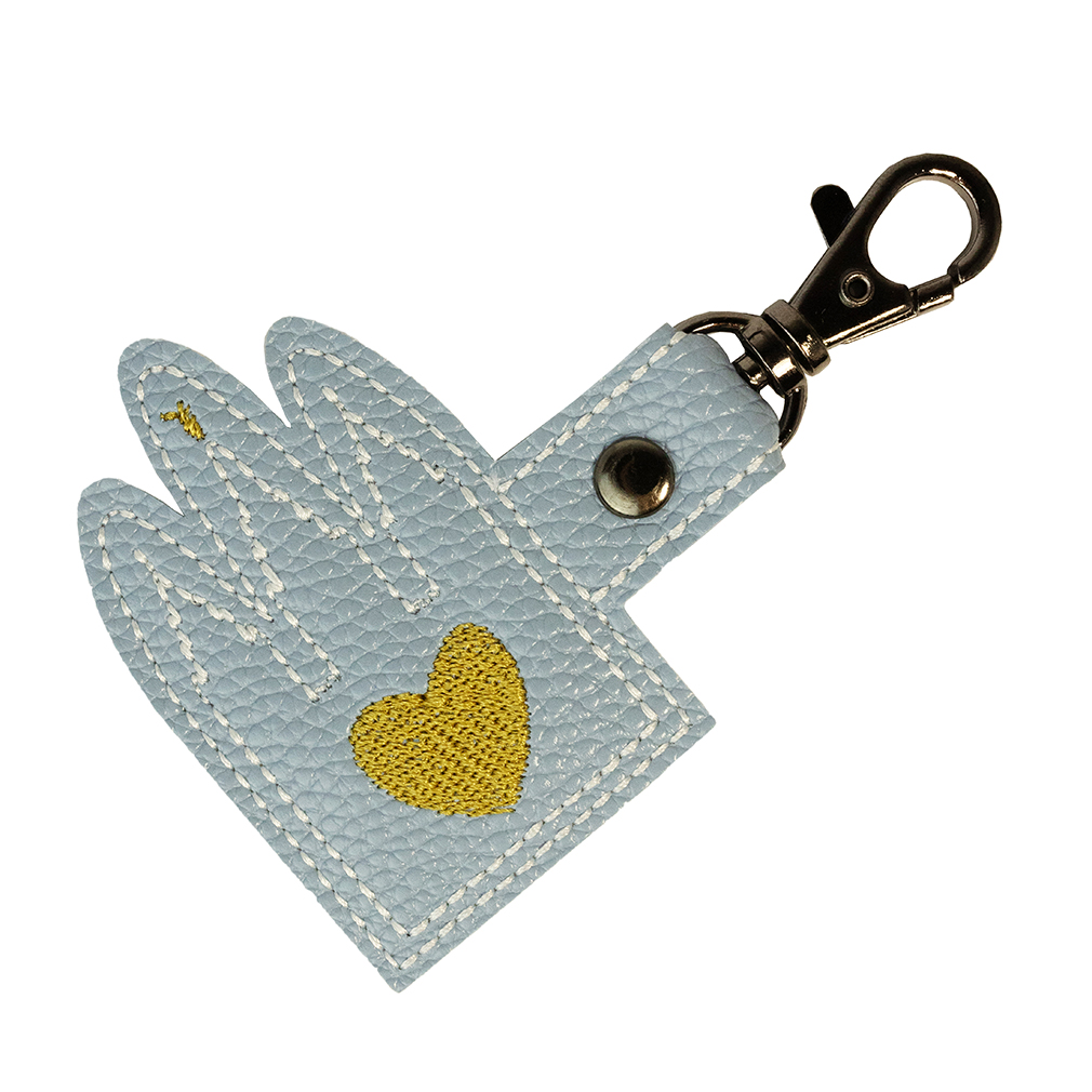 Stitched Temple Keychain - Blue - BF-LDP-TEMPKEY-BLU