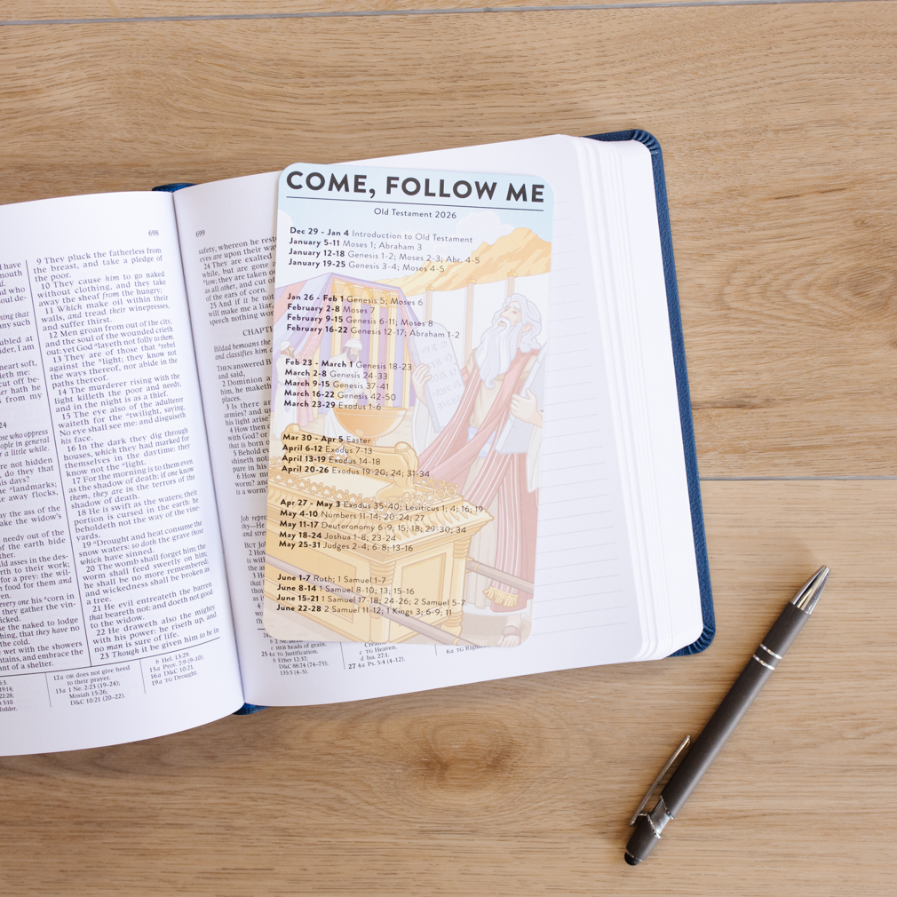 2026 Come, Follow Me Bookmark - LDP-BKMK-CFM26
