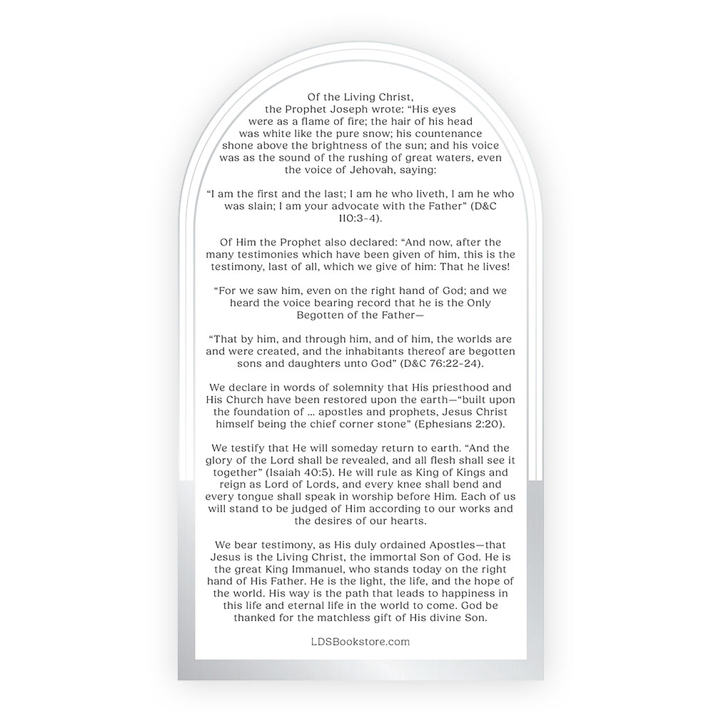 The Living Christ Bookmark - LDP-BKMK326
