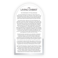 The Living Christ Bookmark lds bookmarks, lds bookmark, the living christ, living christ bookmark, the living christ bookmark