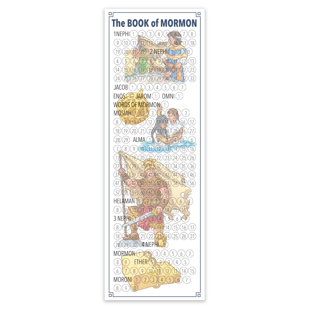 Book of Mormon Reading Chart Bookmark