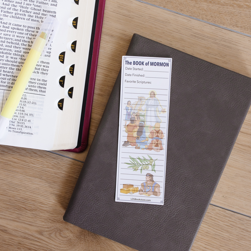 Book of Mormon Reading Chart Bookmark - LDP-BOMBKMKSMLL